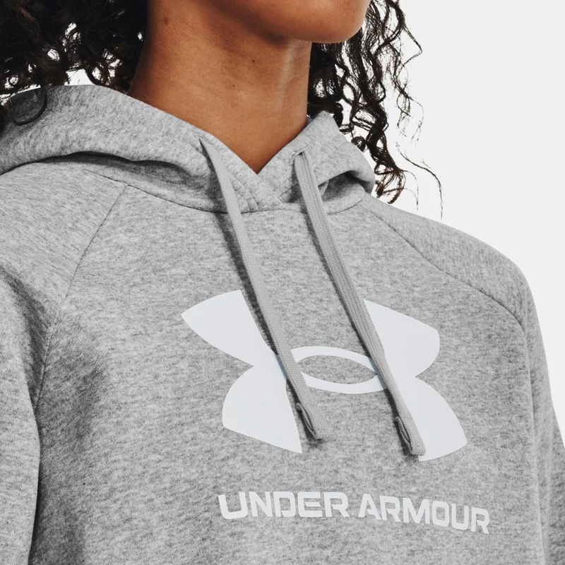 UNDER ARMOUR Women's UA Rival Fleece Big Logo Hoodie